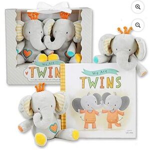 tickle & main we are twins plush